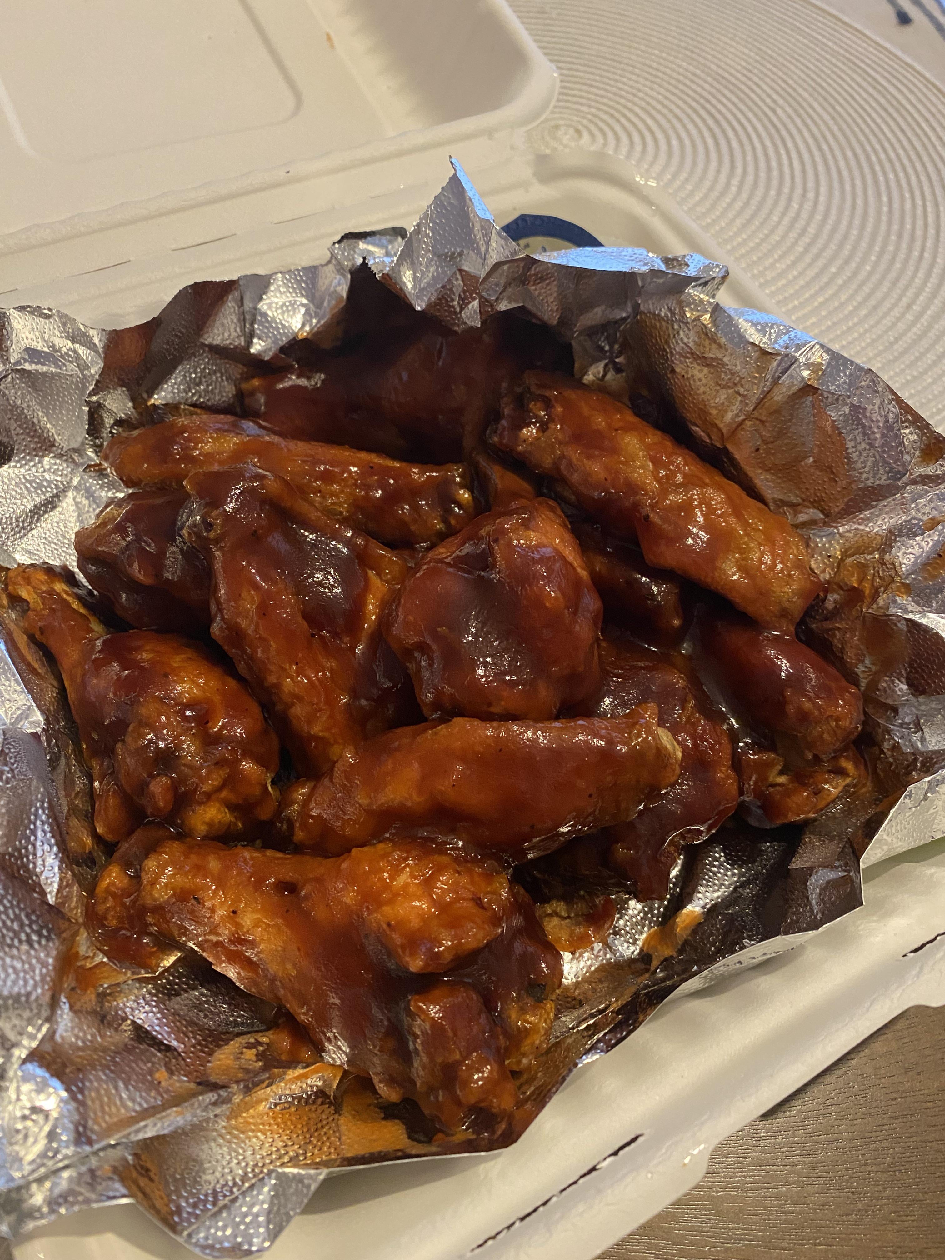 Hands down my favorite sub. Here are some Hot & Spicy BBQ jawns ...