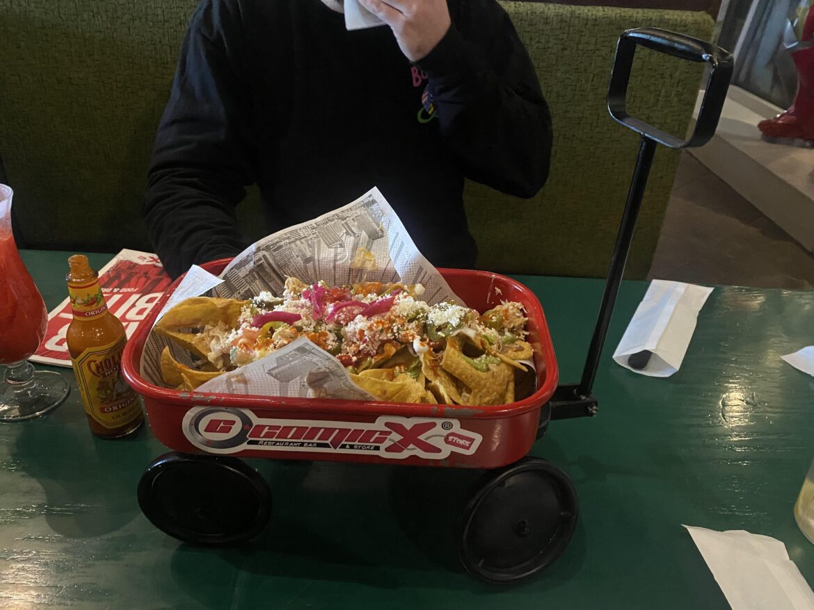 Wheel in the nachos