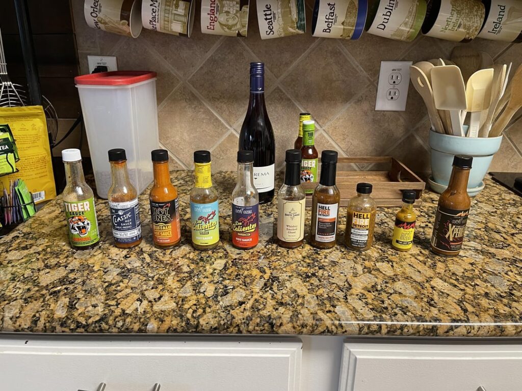 I did a hot ones challenge including the pepper x sauce.