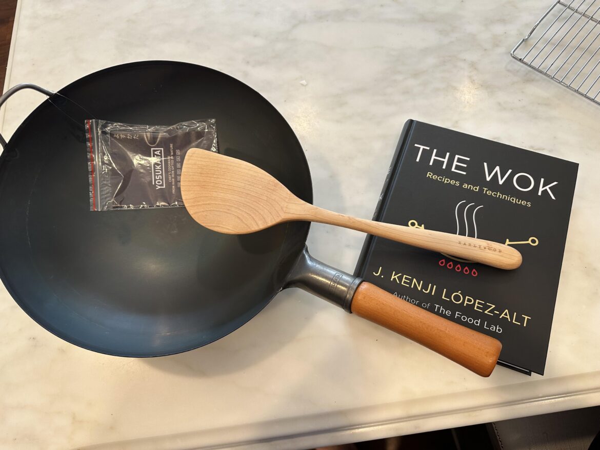 New Year’s Resolution: Learn how to use a Wok 😃