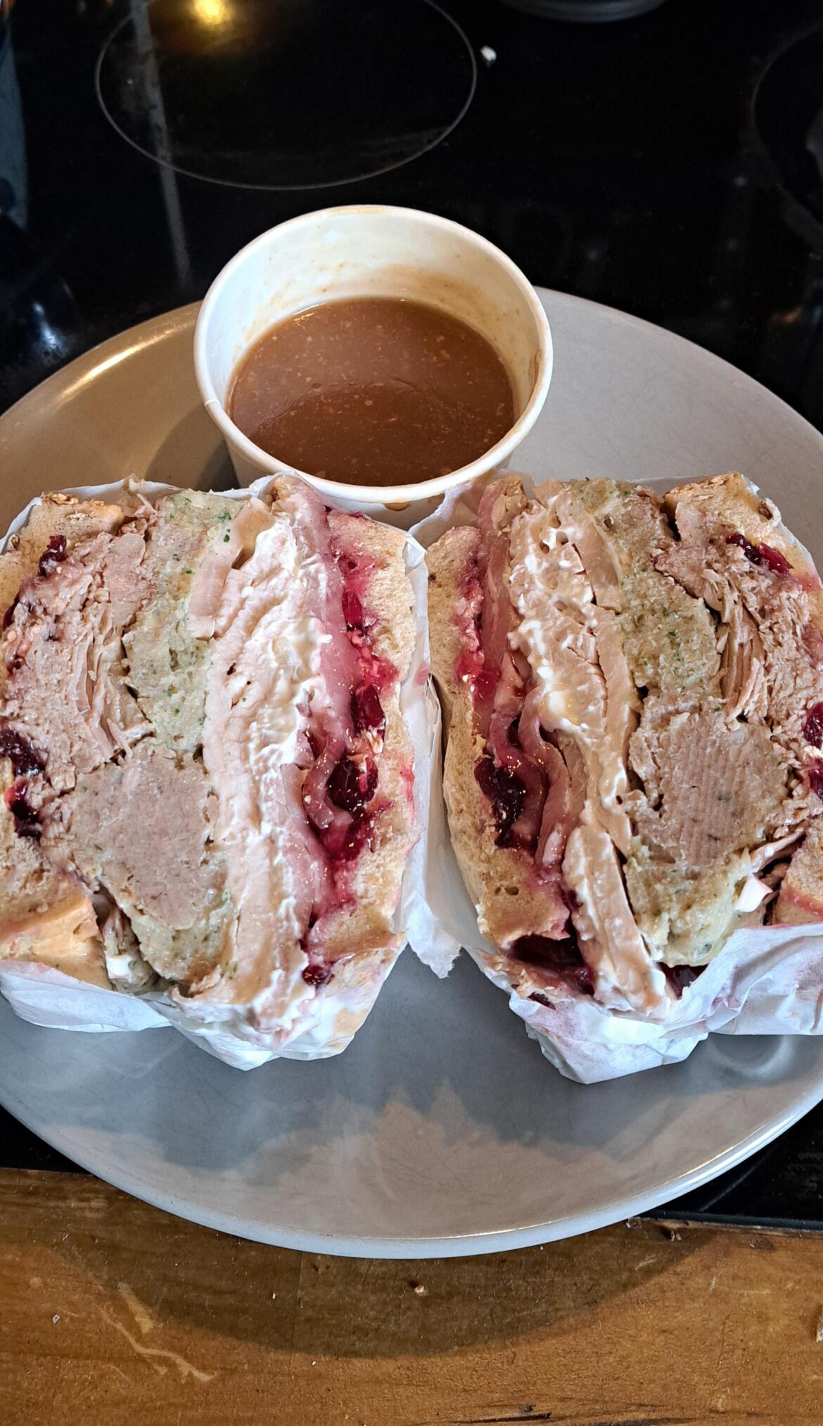 Christmas Sandwich from Sandwich Sandwich, Bristol UK