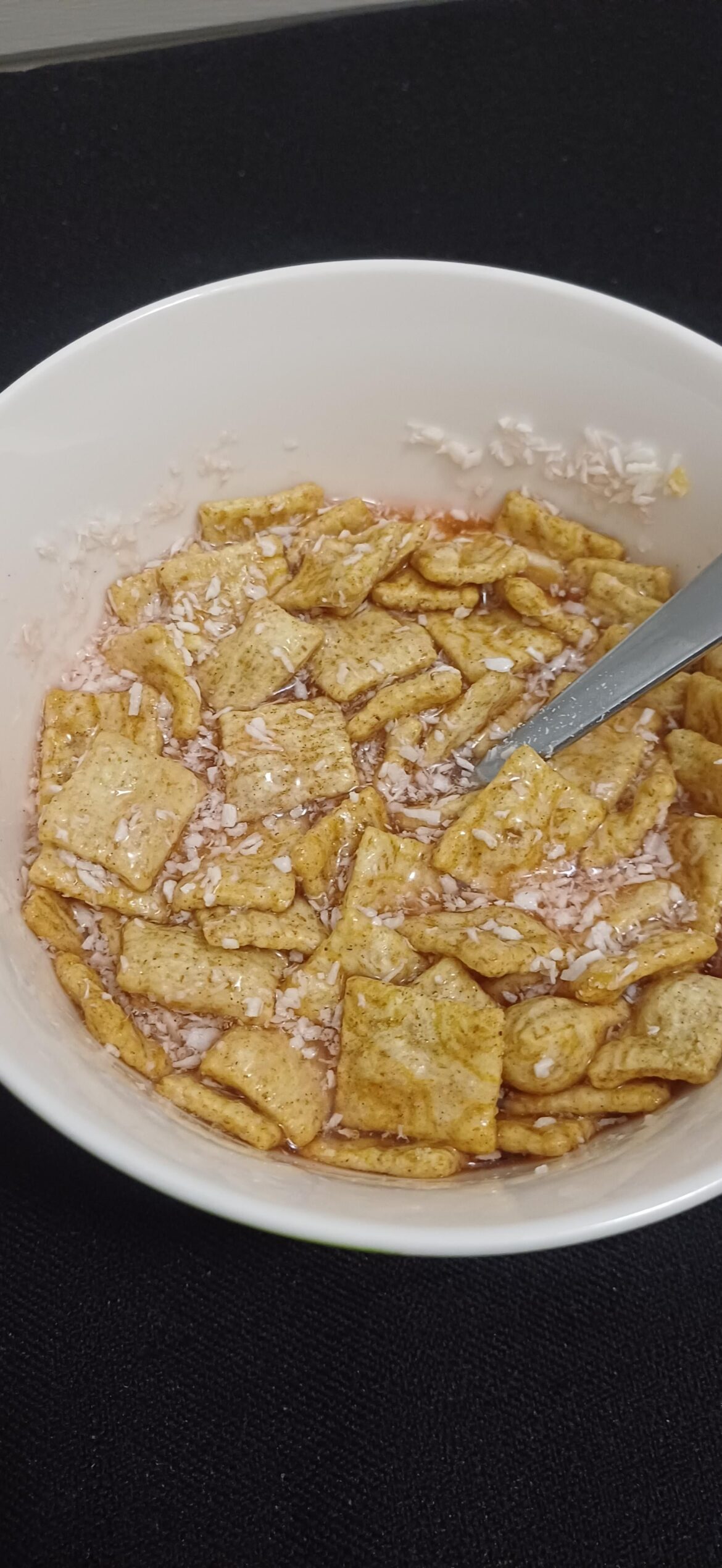 I didn't have milk for my cereal