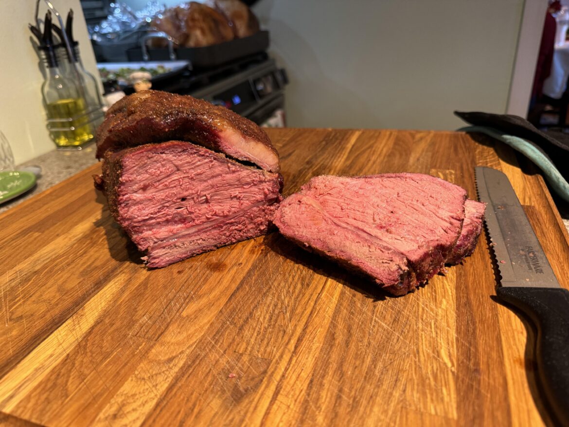 My smoked Christmas Picanha