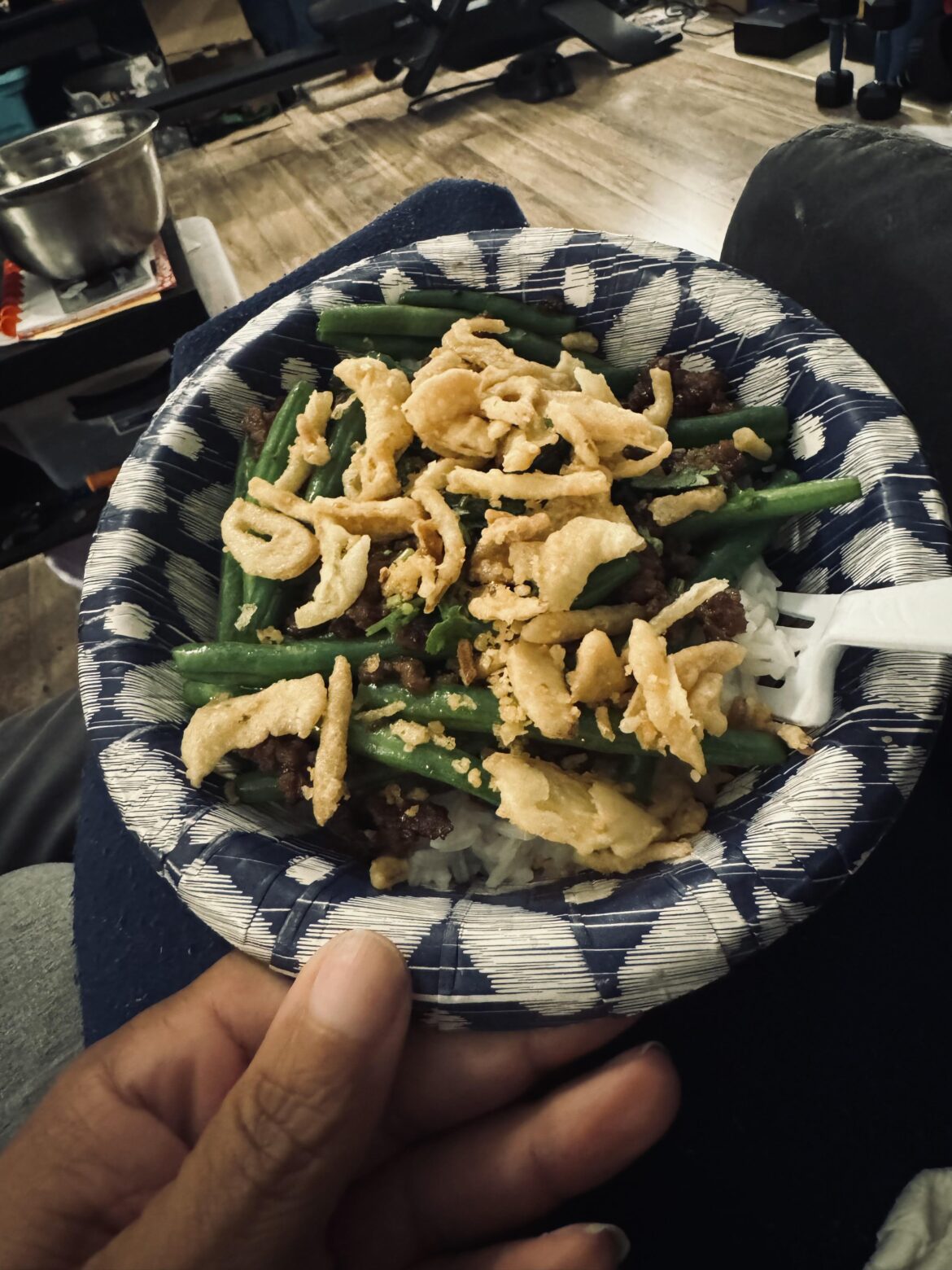 Sweet Chili Beef & Green Bean Bowl