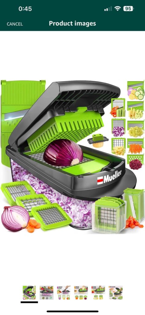 Can’t decide between two vegetables choppers