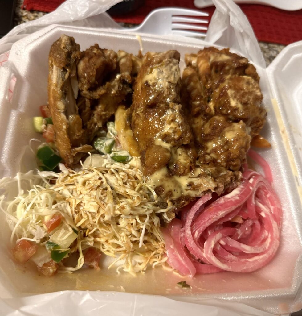 el sabor hondureno, off riverside and thrasher