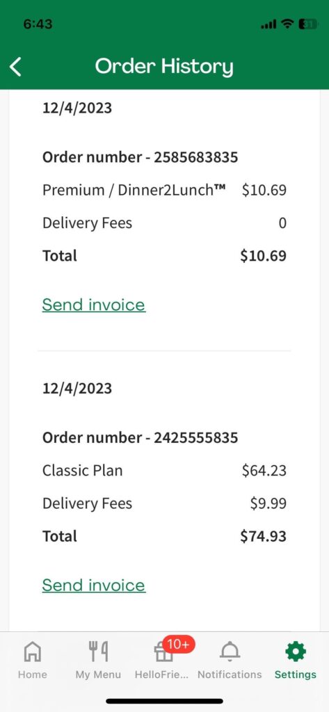 $11 Extra for Veggie ‘Premium’ Meal!