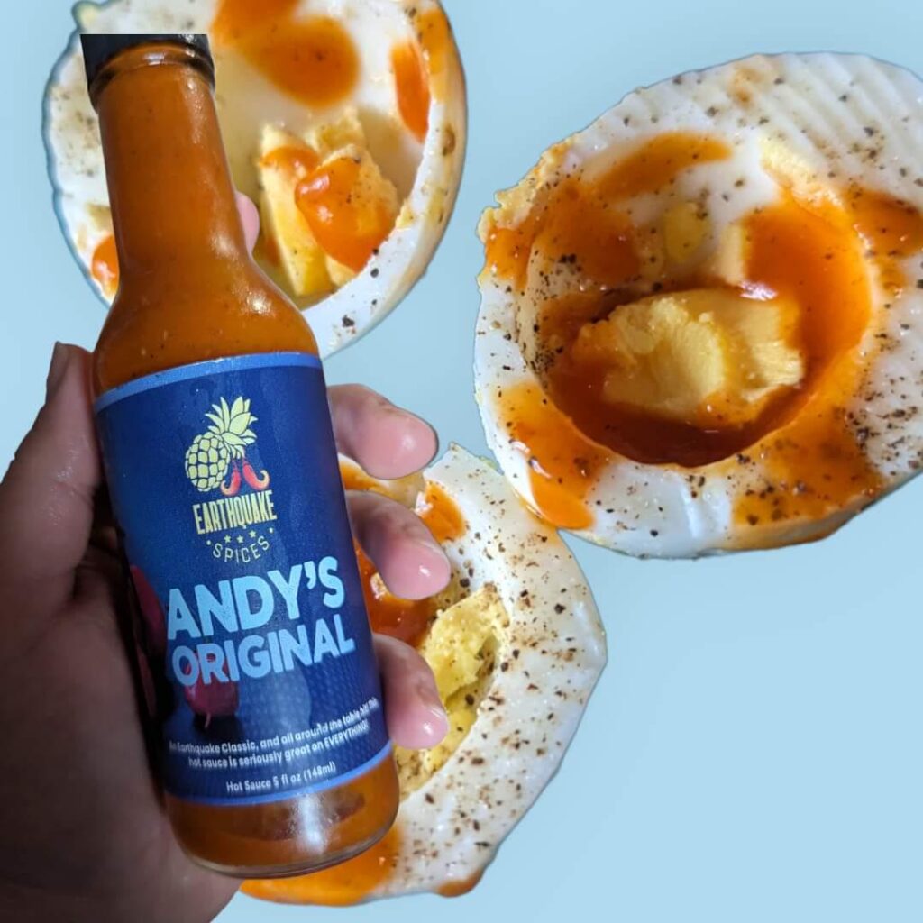 Love this guy on my deviled eggs