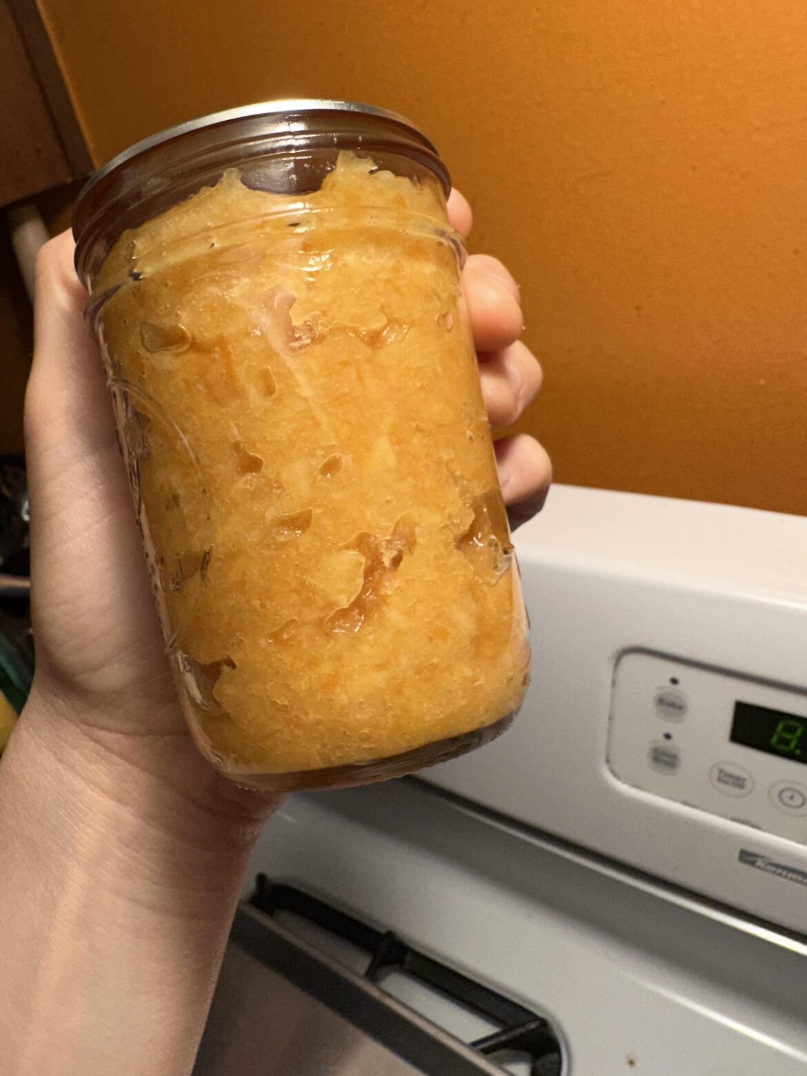 Orange marmalade - too thick? Safe to consume?