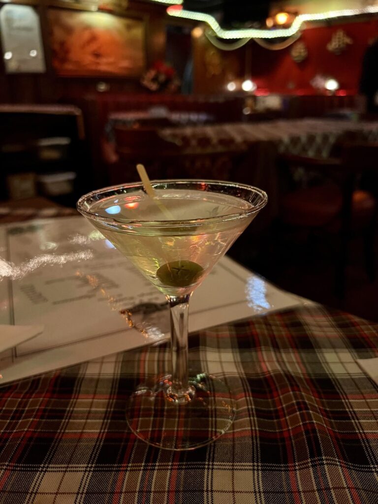 Dinner at the HMS Bounty