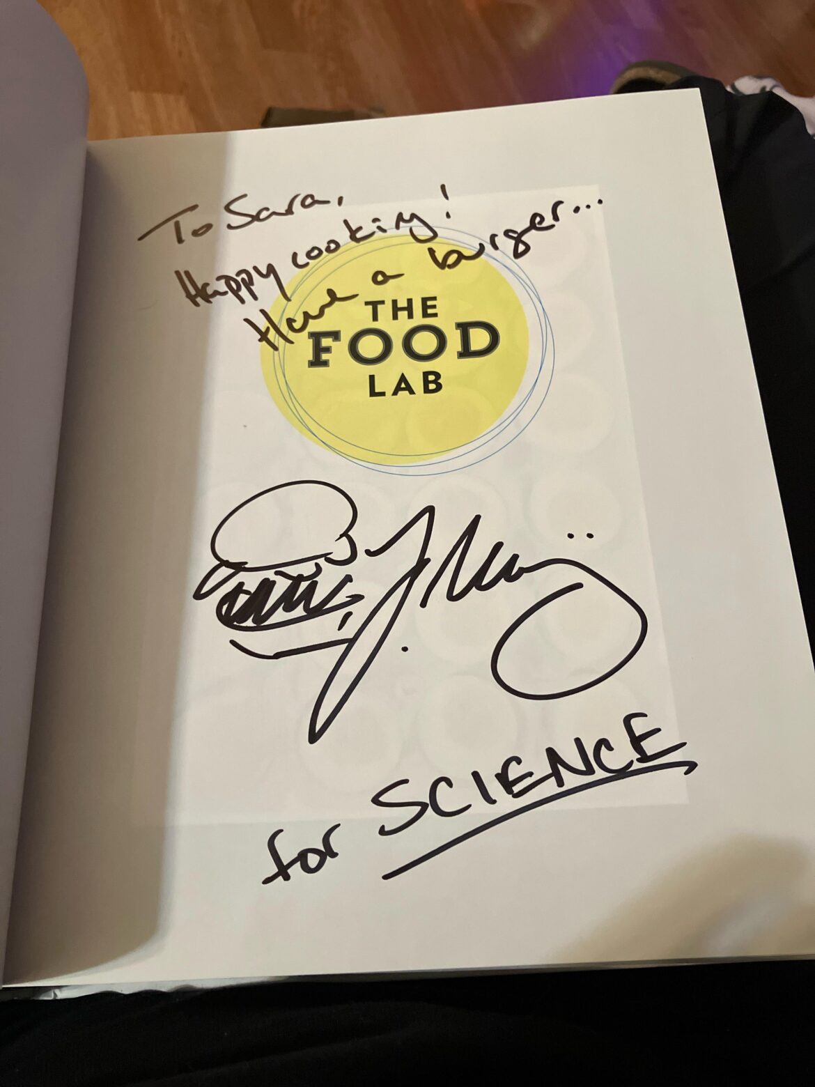 my girlfriend got me this signed by kenji