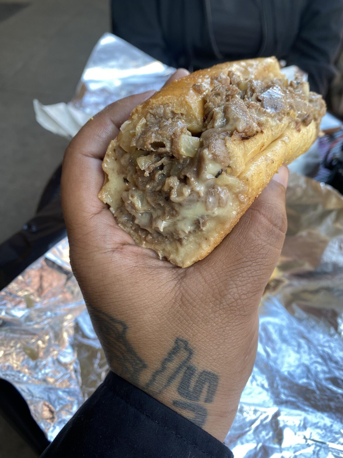 Cheesesteak from George’s on 9th st South Philly