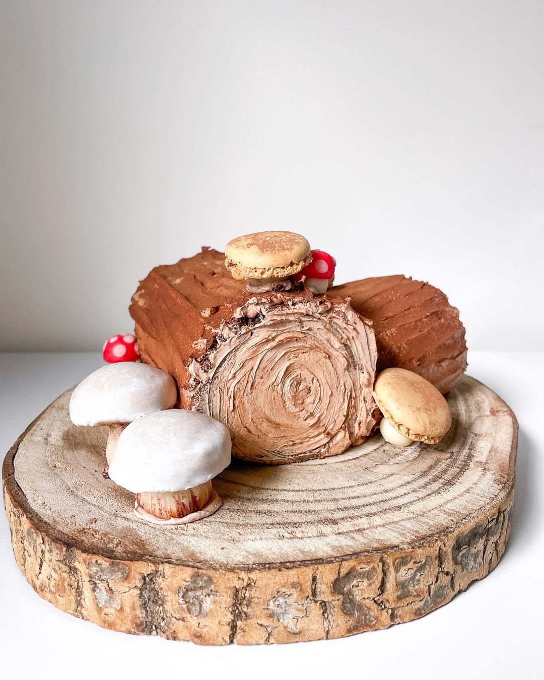 Chocolate and Salted Caramel Yule Log Dining and Cooking