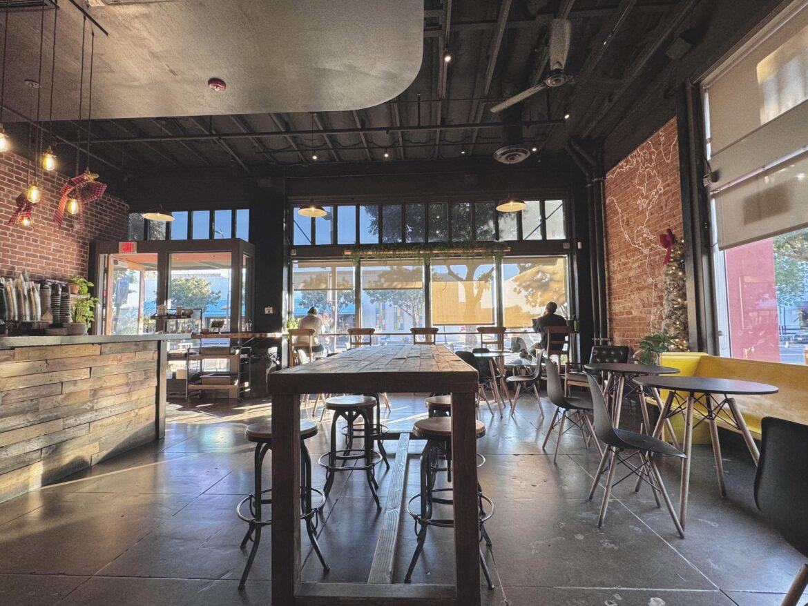 Face coffee shop. Peixoto Cafe, AZ.