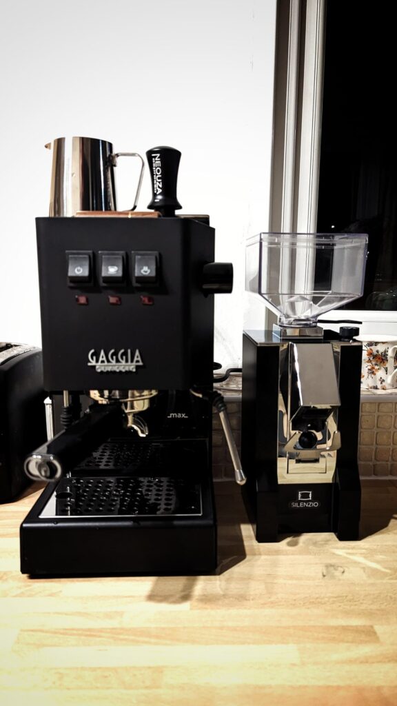 My first espresso set up