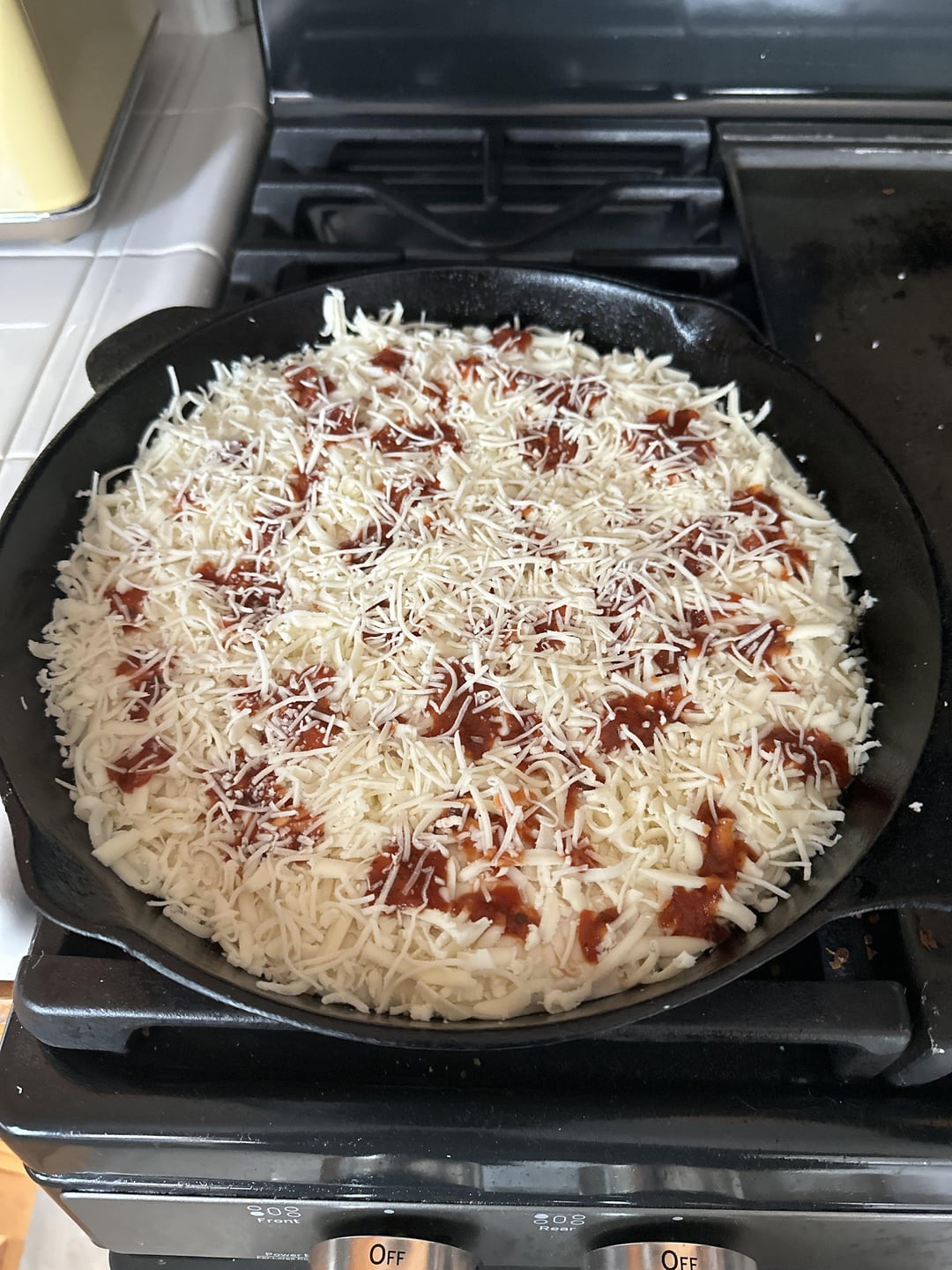 King Arthur Crispy Cheesy Pan Pizza. Dining and Cooking