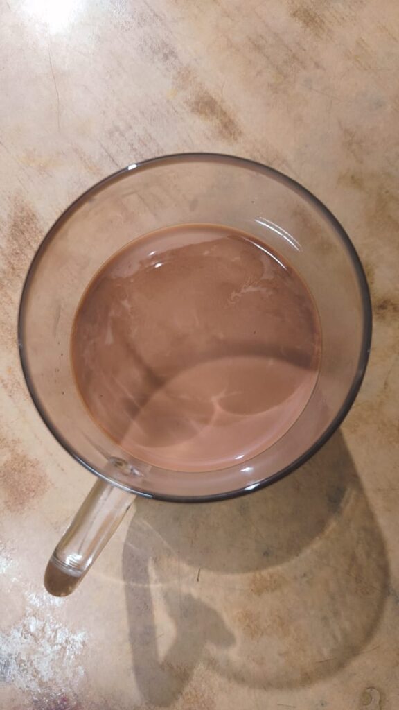 Made "chai" for a rainy day <3