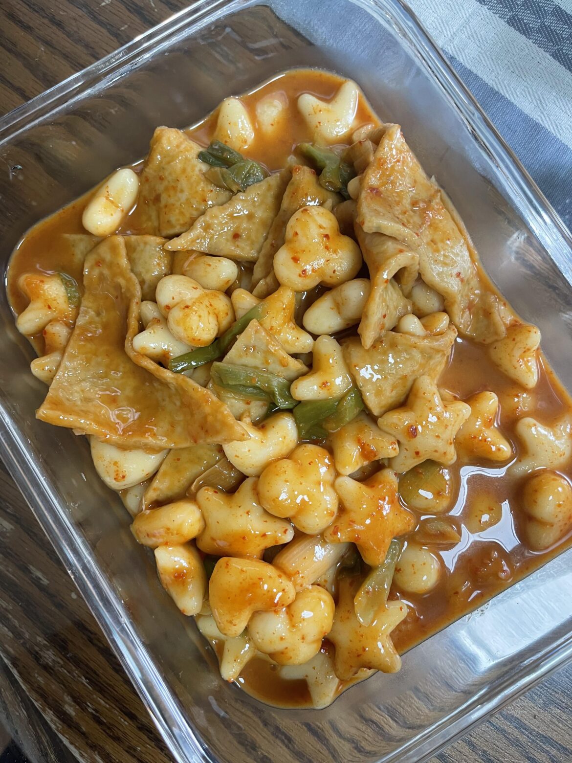 My cute ddukbbokki. I saw this in the store and had to buy it. 🥰. Extra delicious.