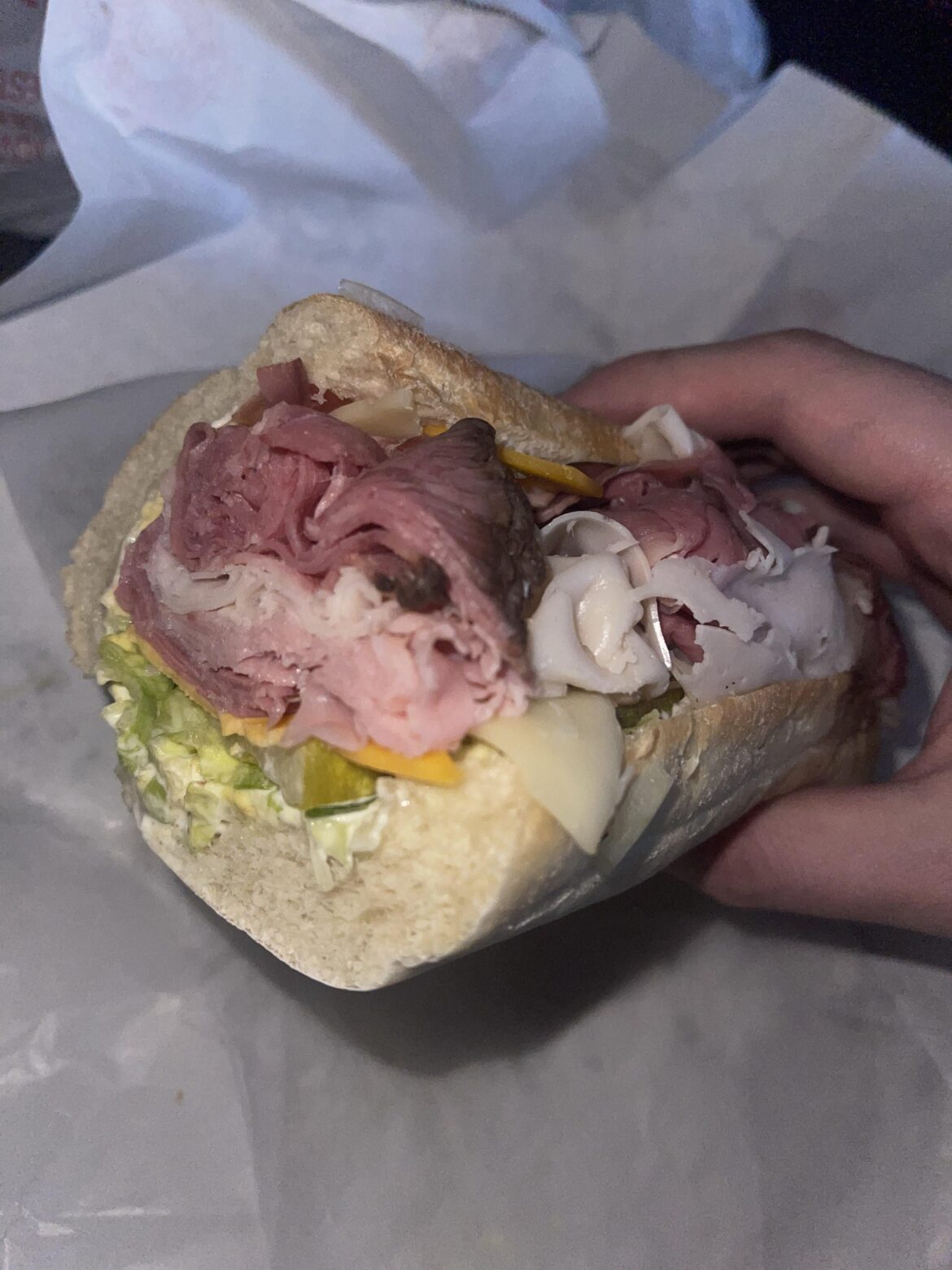 Dagwood for breakfast