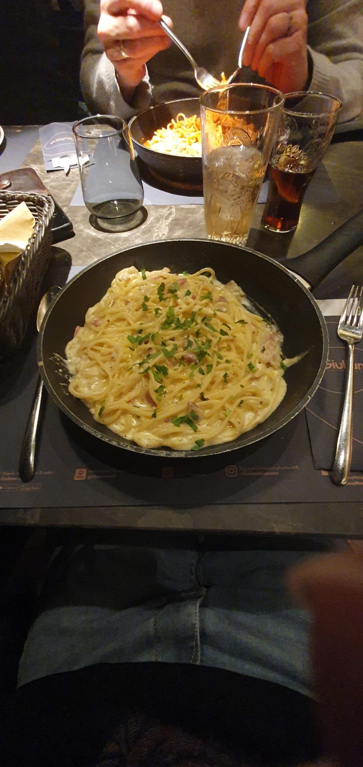 Not the stupidest but they didn't make it in the pan they served