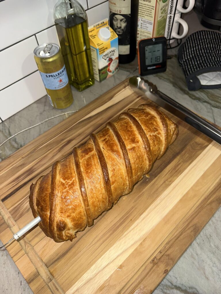 First time making Beef Wellington!