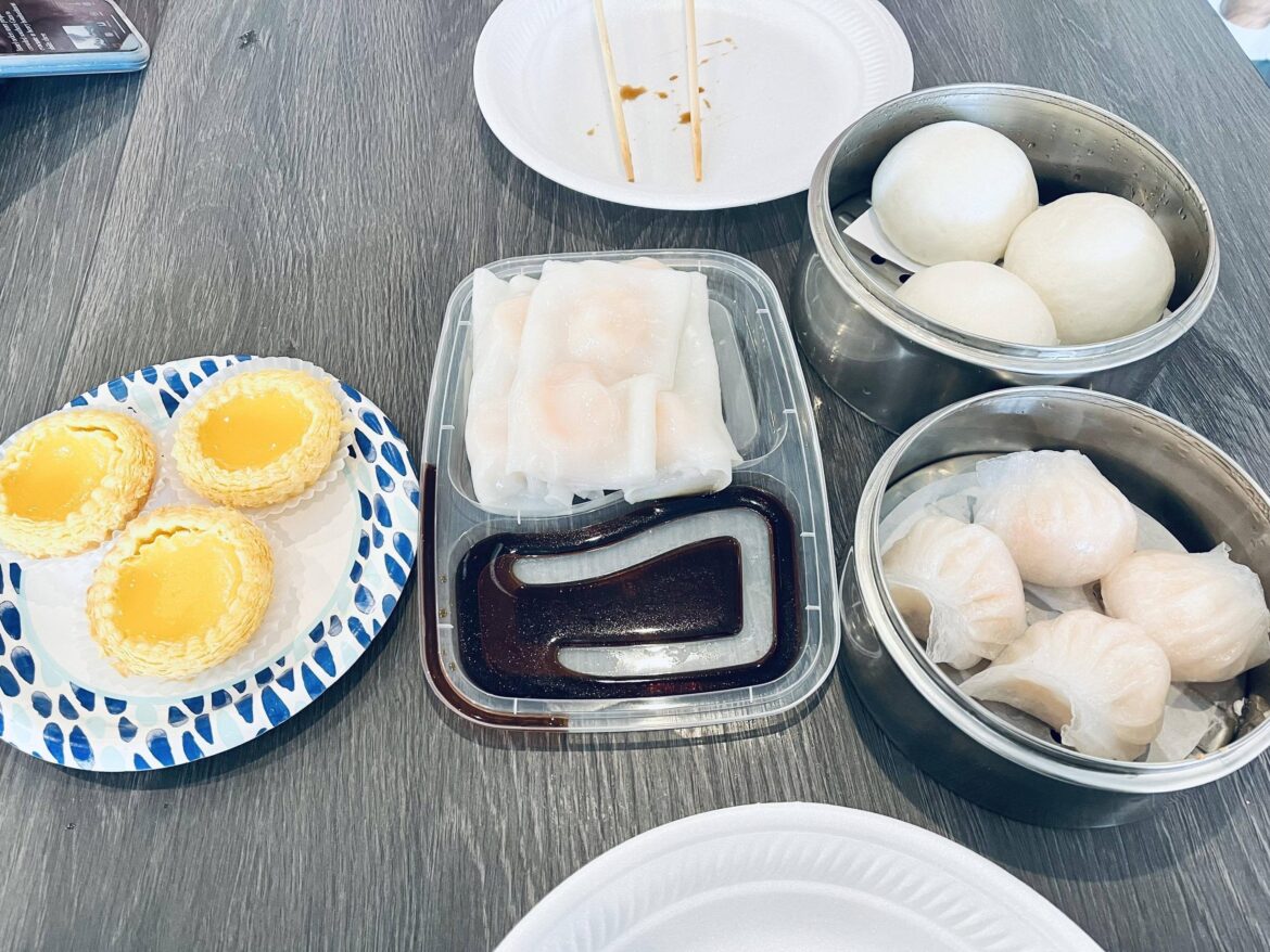 Kingdom Dim Sum in East Hollywood/Thai Town - solid dim sum but awful plating