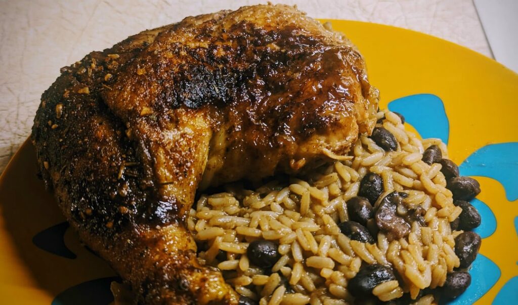 Tried making jerk chicken yesterday. It came out so good!