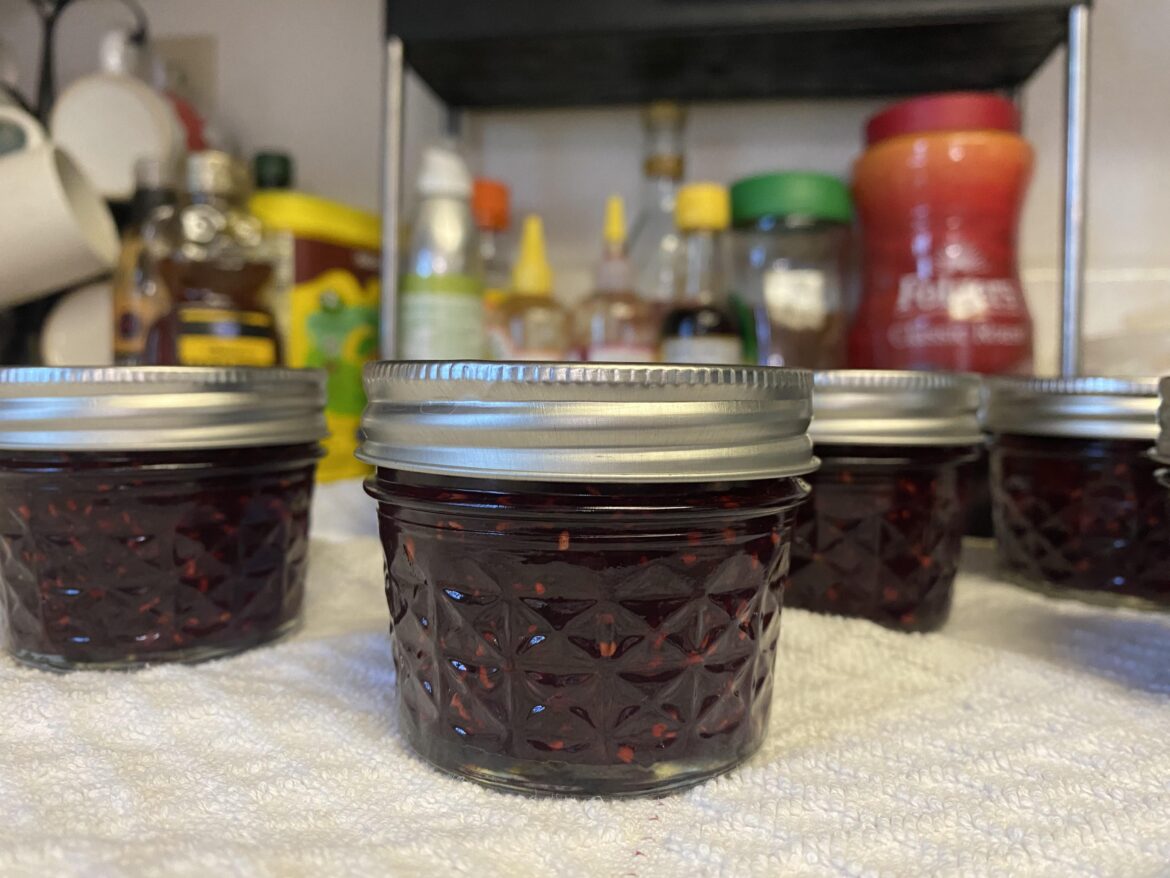 Mixed berry jam