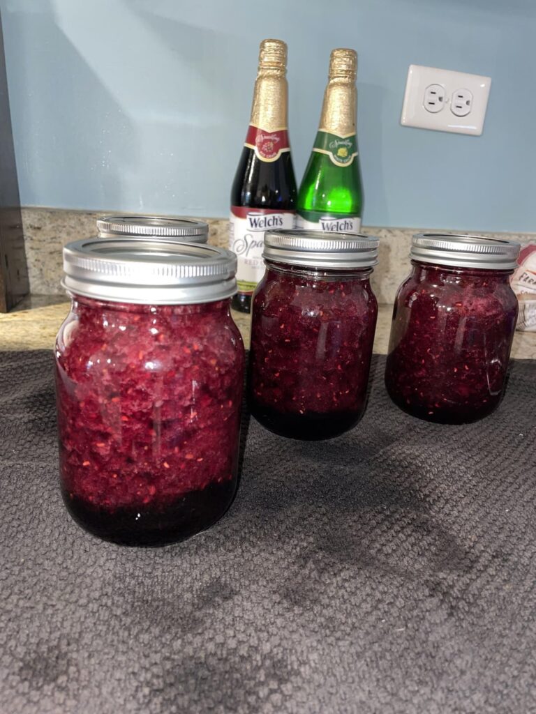 Mixed berry jam