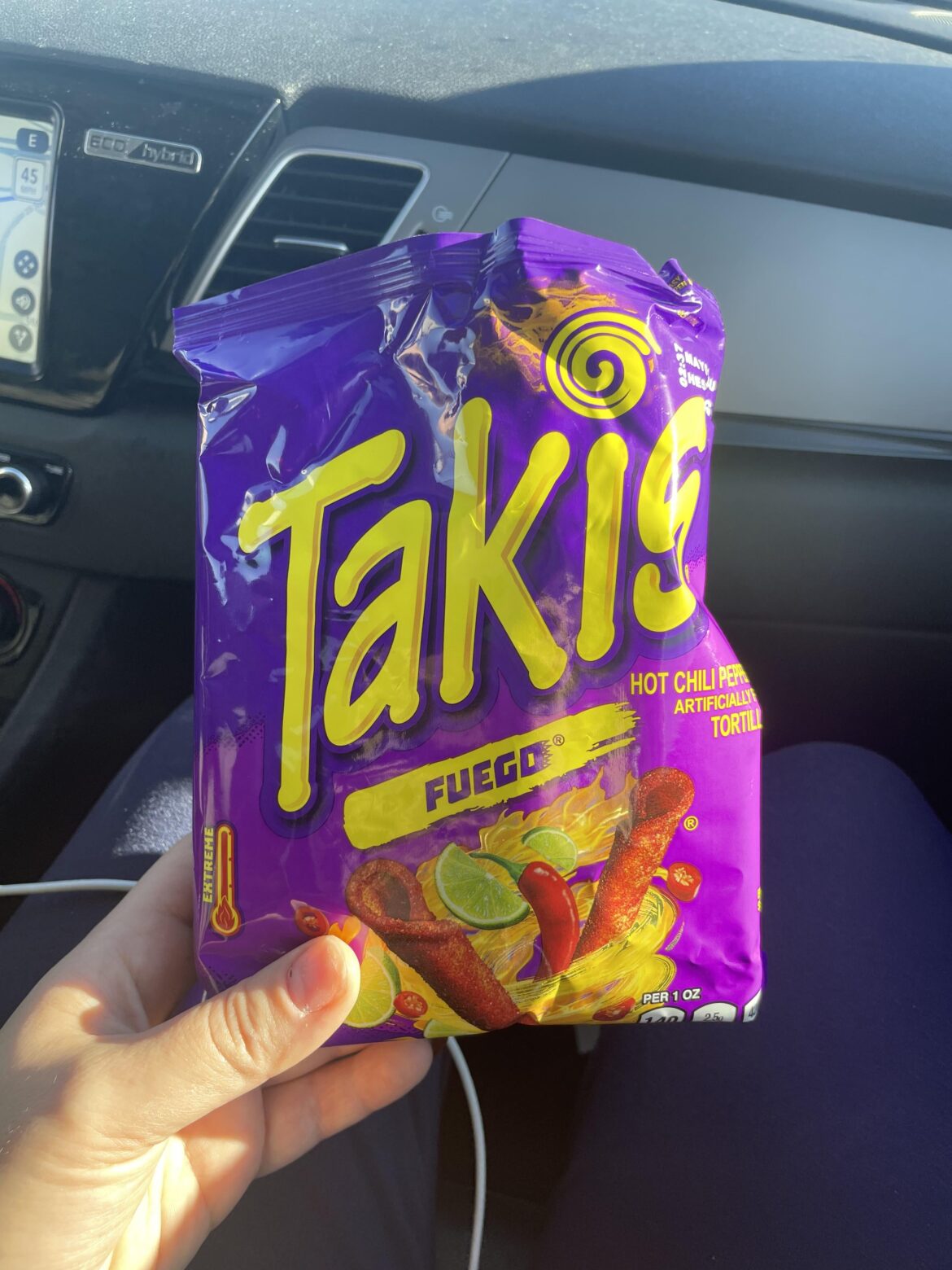 Tried takis for the first time, good flavor but found the spice level underwhelming