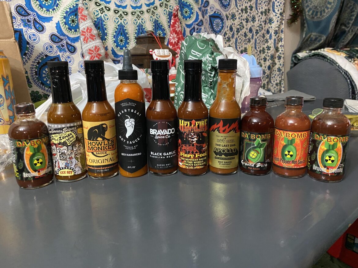 Dad went all out when I asked for a bottle of Da Bomb BI for Xmas.