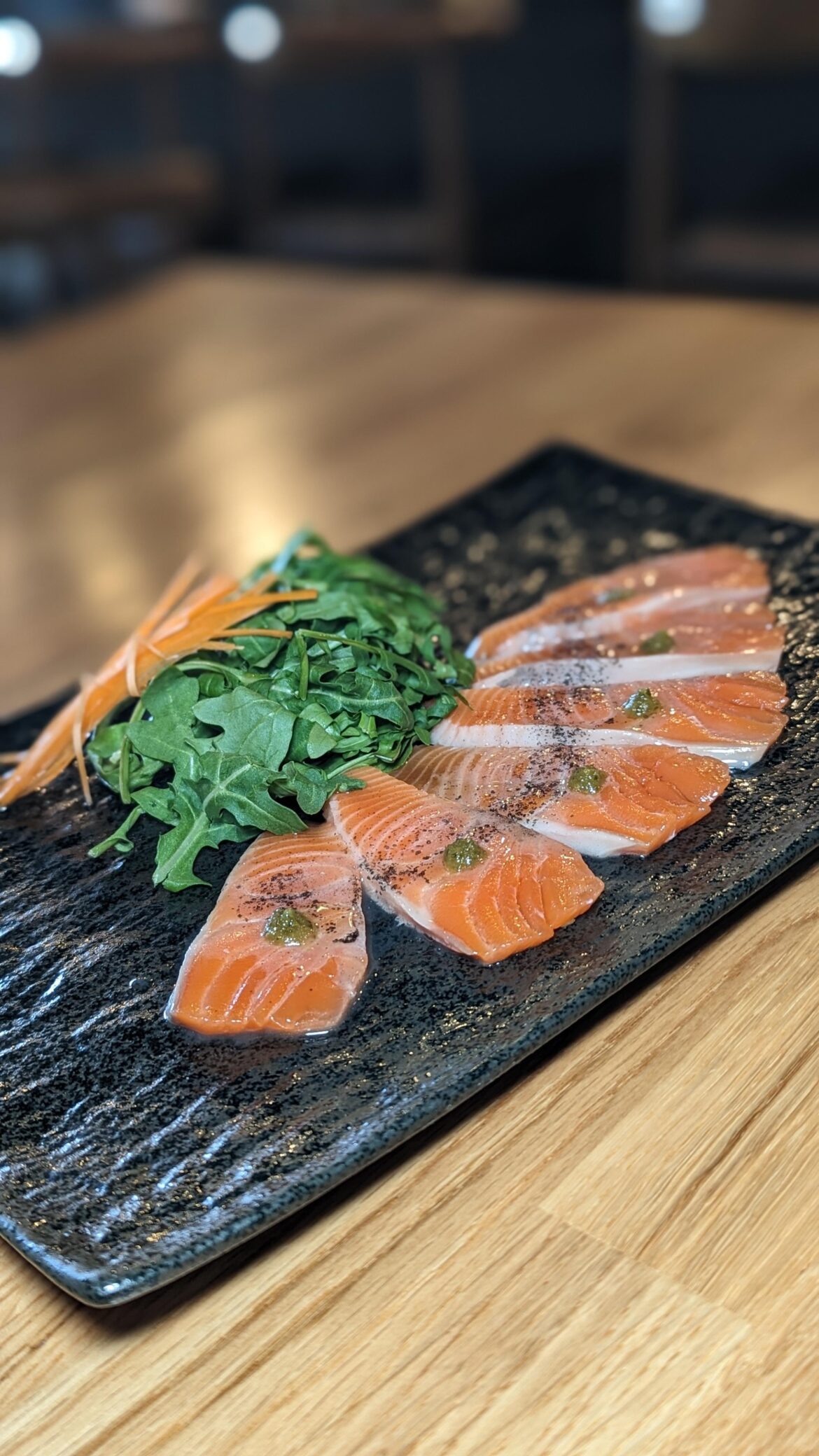 King Salmon Belly Sashimi