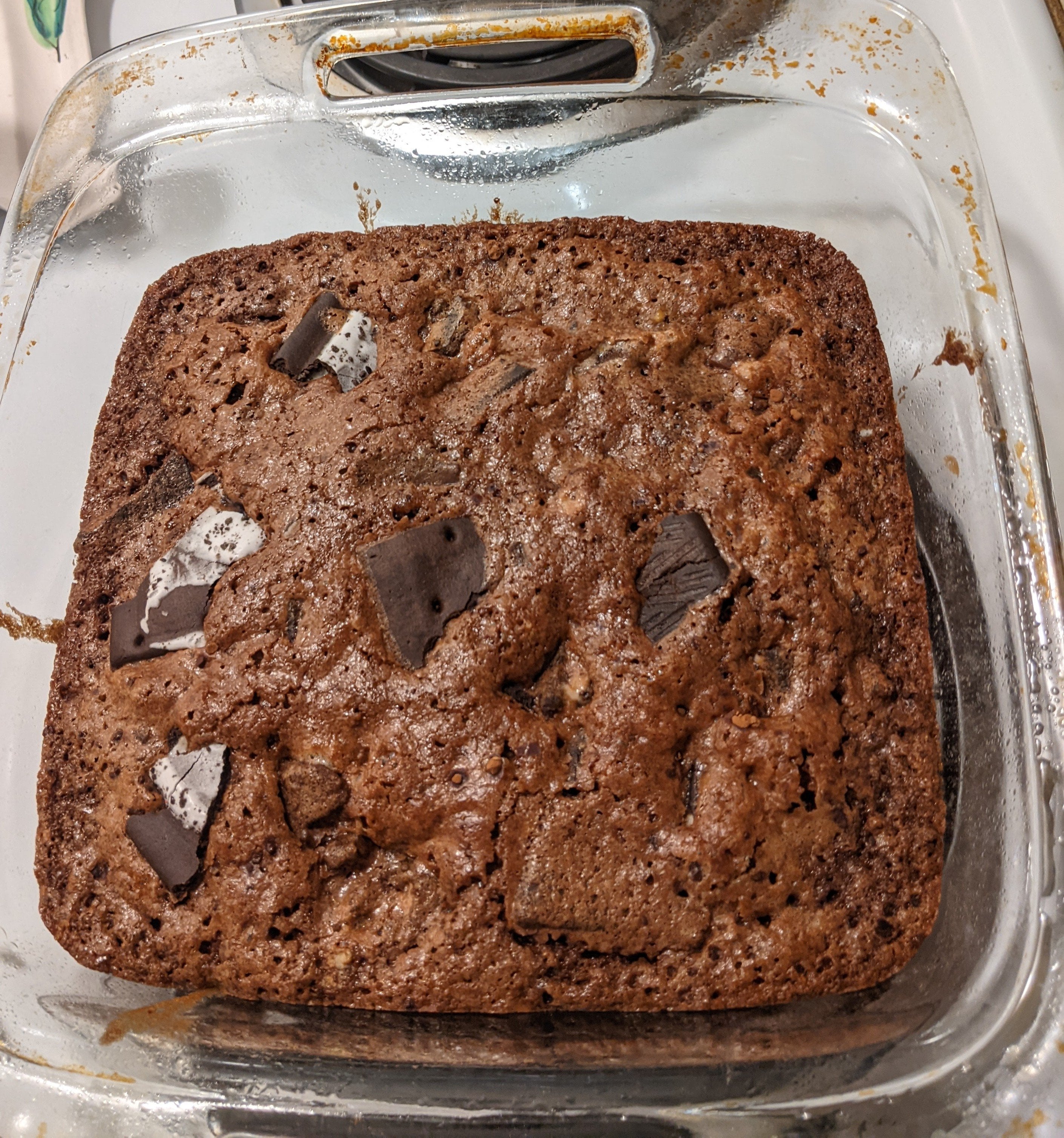 Brownies with pop tarts and ho ho's added in. So much vodka. Ya Dining and Cooking