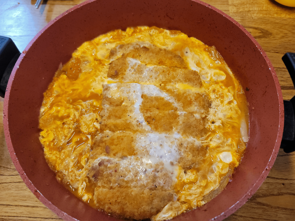 Pork cutlet Kimchi Nabe!