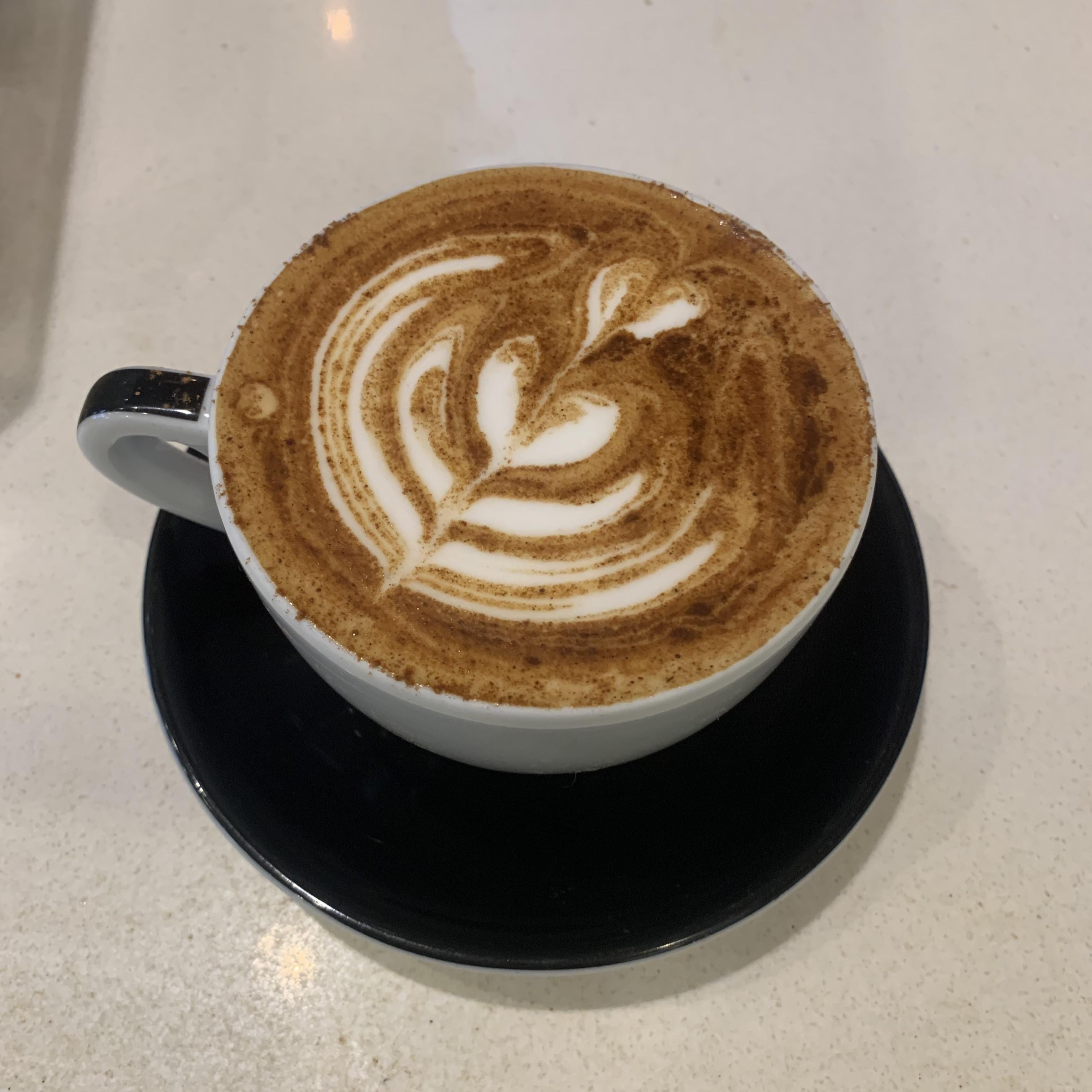 Honey Cinnamon Oat Milk Latte Dining and Cooking