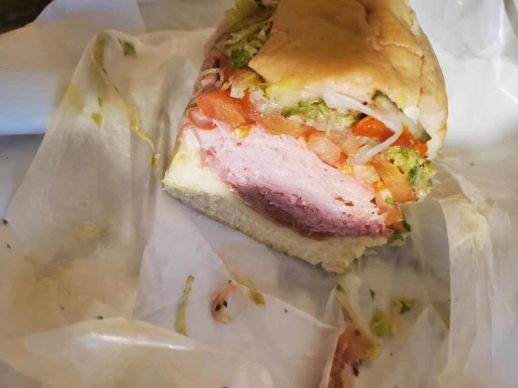 Lenny's in Silverton NJ Italian hero (since they were out of roast beef )