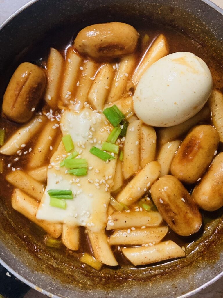 First time trying Tteokbokki!!