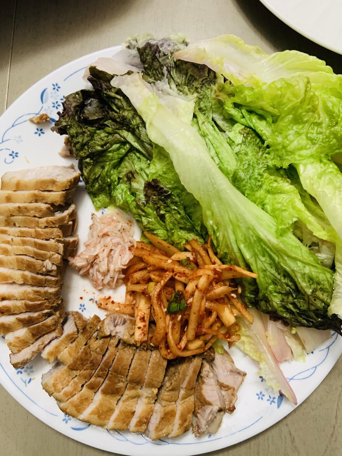 Bossam- Korean boiled pork - first time homemade!