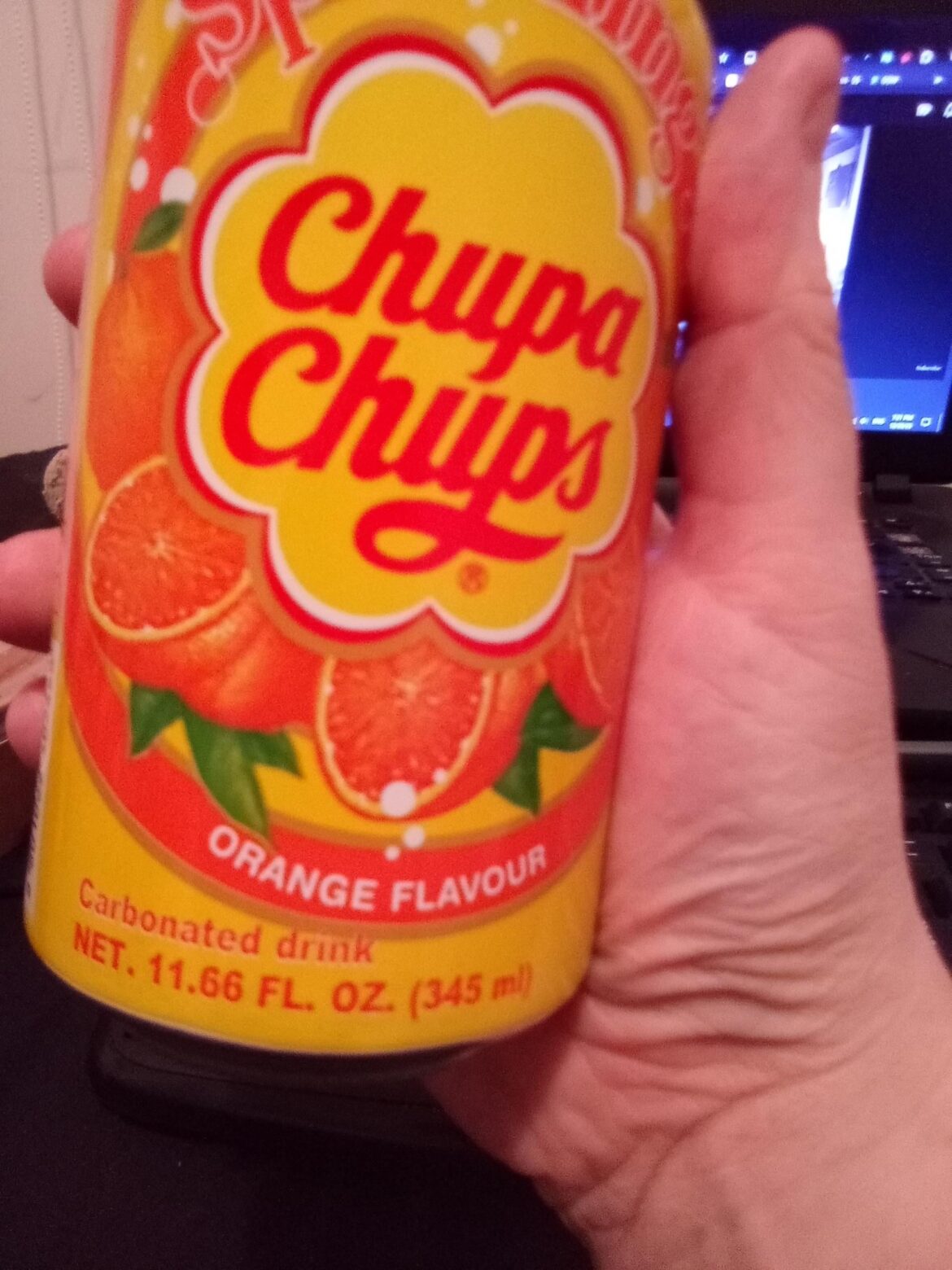 Chupa Chips soda, orange flavor. Two Asian import stores in town have various flavors. Which should I try next?