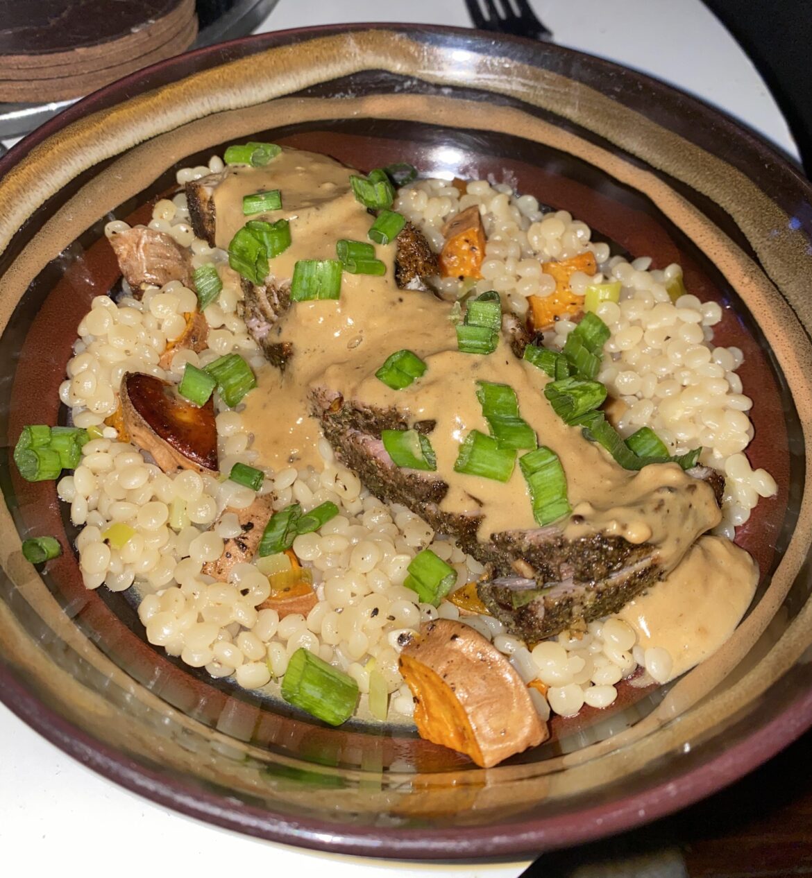 Pork Tenderloin with Creamy Pan Sauce