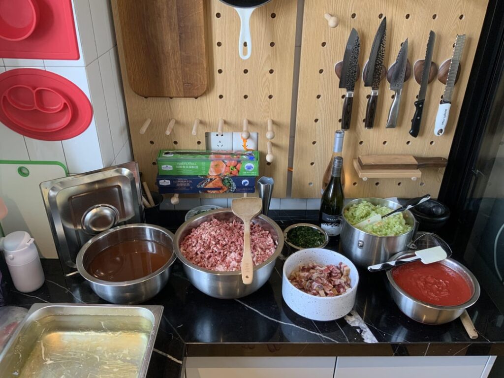 Kenji’s bolognese (3x) and bourguignon (2x) Kenji’s bolognese (3x) and bourguignon (2x)