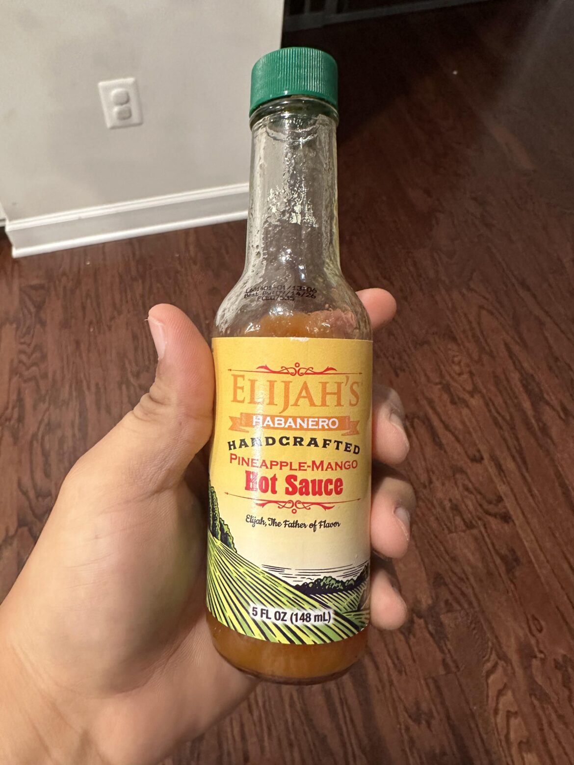 Pretty sweet, reminds me of duck sauce but it’s still pretty good. 7/10 taste 4/10 heat.