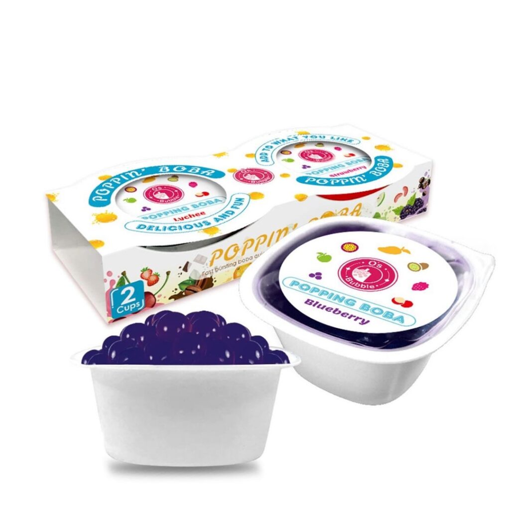 How to repack popping boba from one big tube to small packs ?