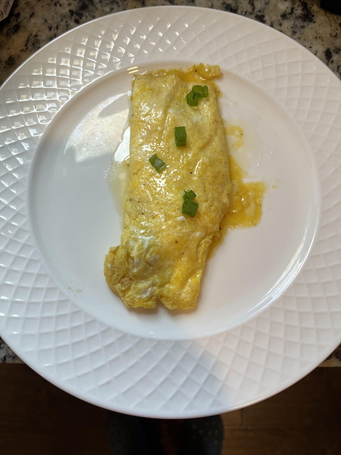 Omelette au fromage