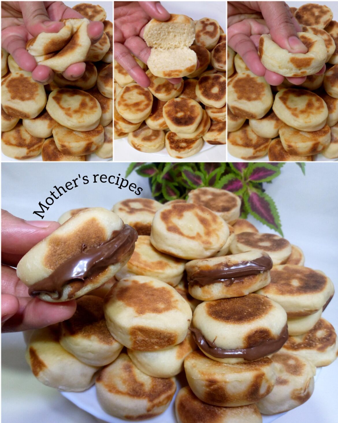 bread without oven or any effort👌 just in a few minutes⚠️so delicious that you can make it every day and filling with what you want