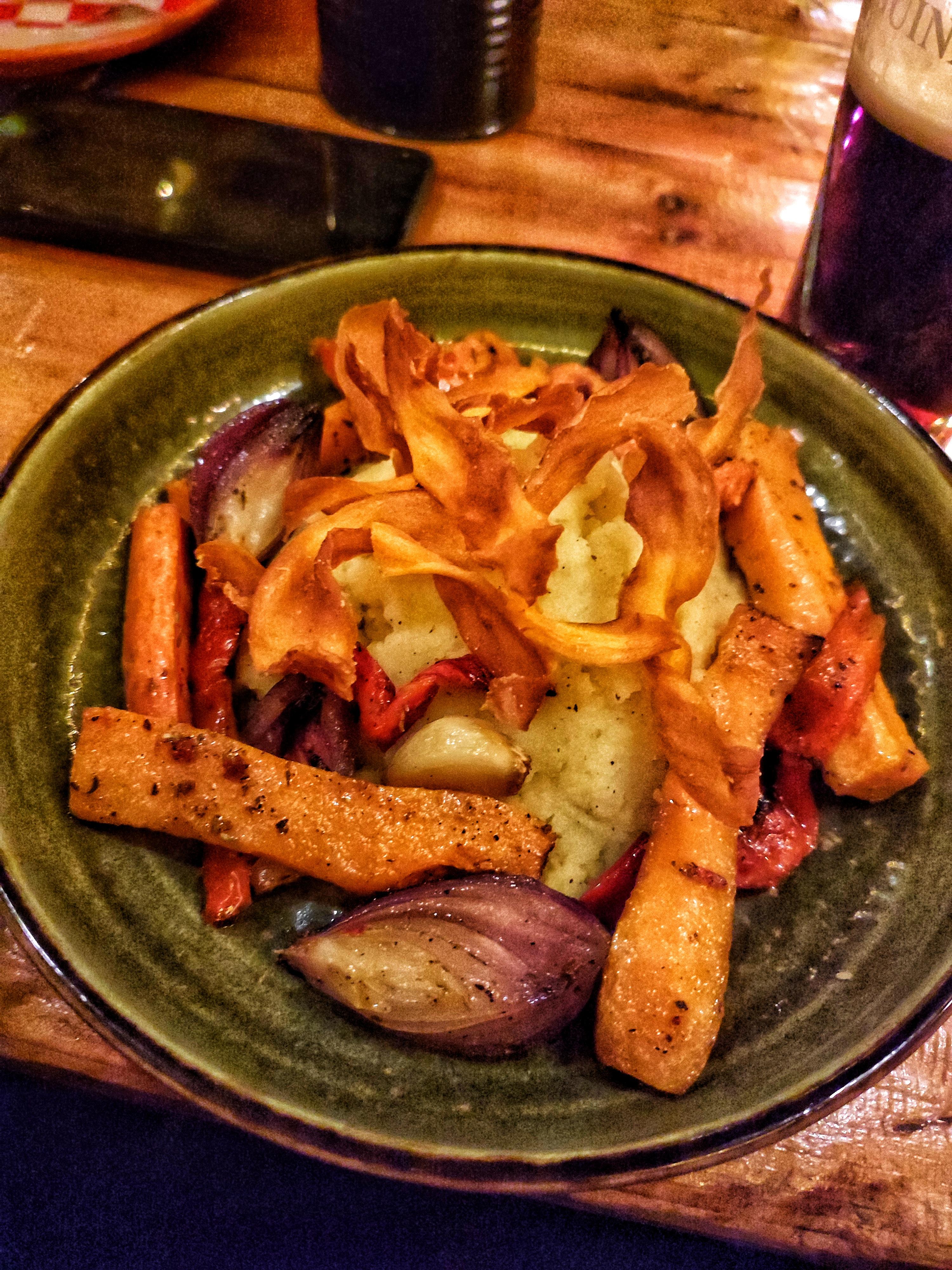 Vegan Pub dinner Dining and Cooking