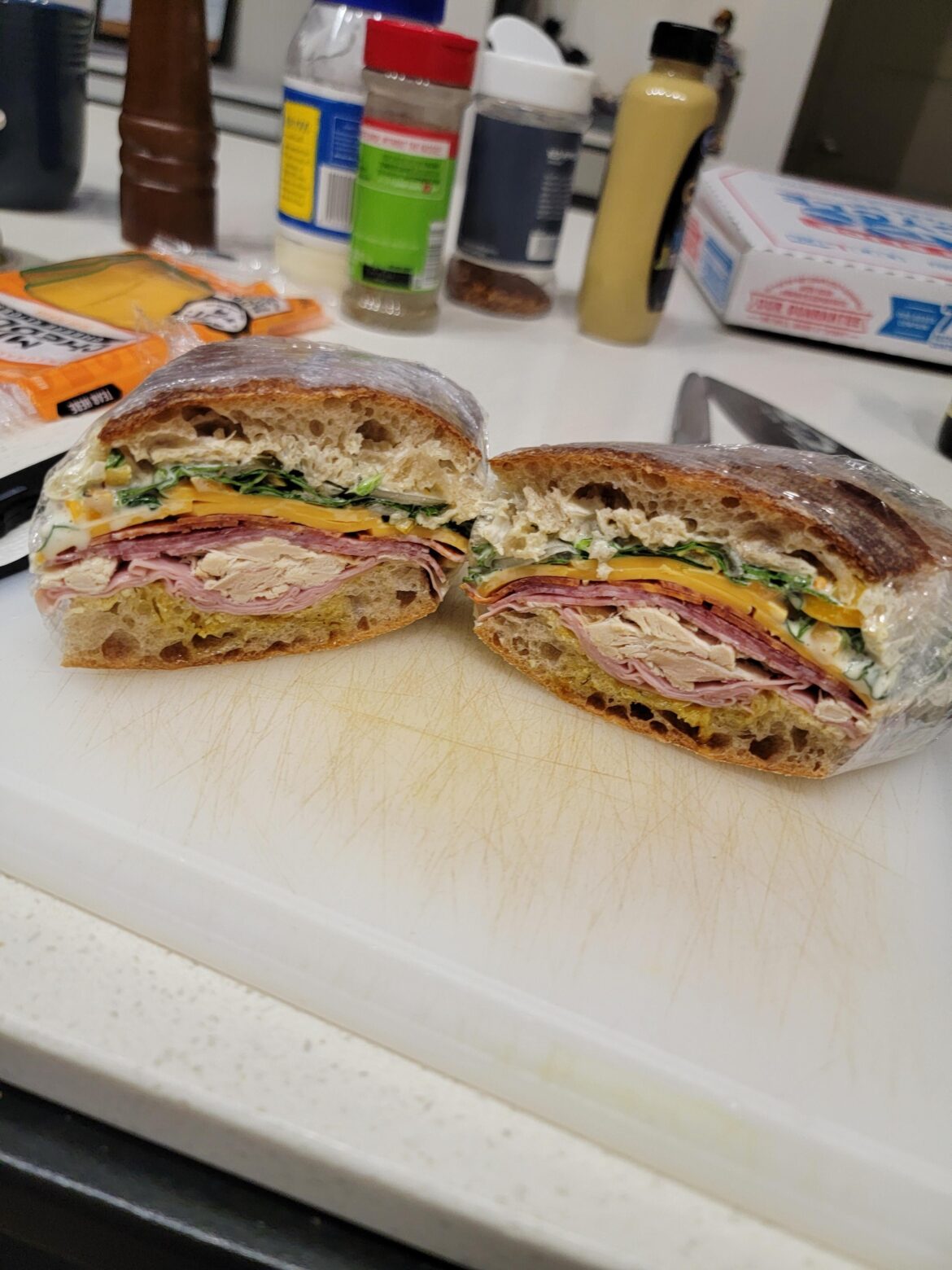My take on a dagwood sandwich