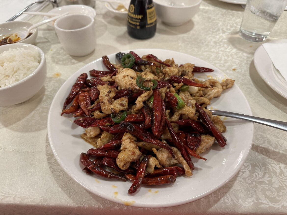 I finally found a local Chinese restaurant where the spicy logo on the menu actually lives up to expectations.