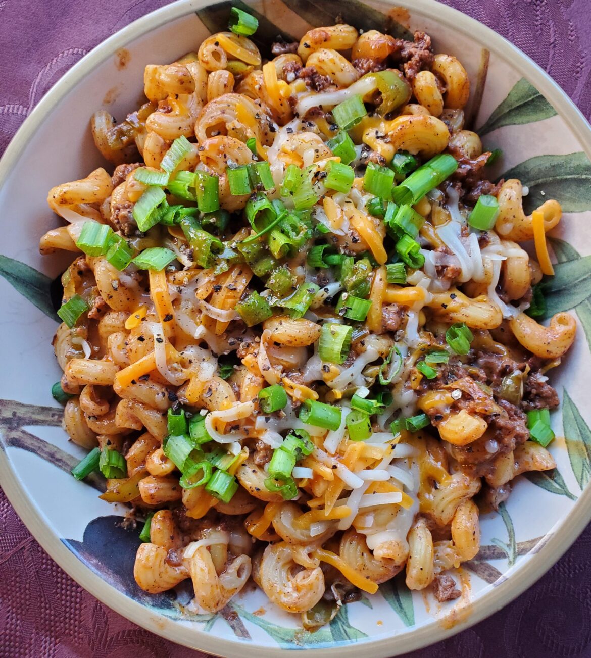 Southwest Beef Cavatappi