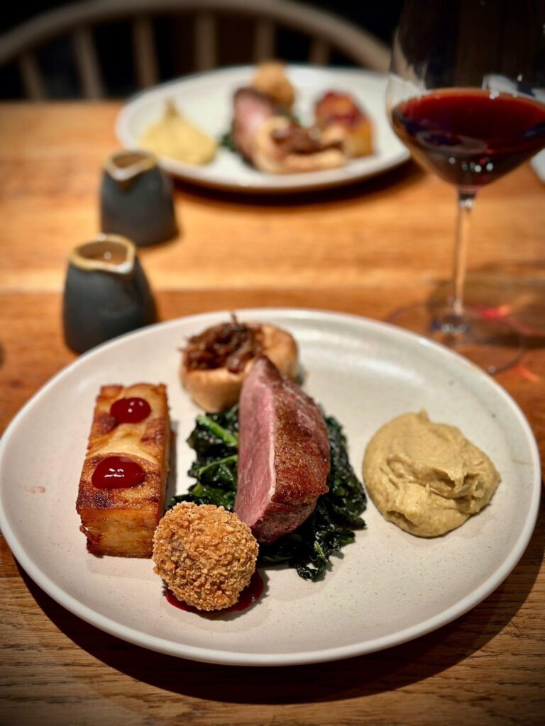 Goose, Potato and Cranberry